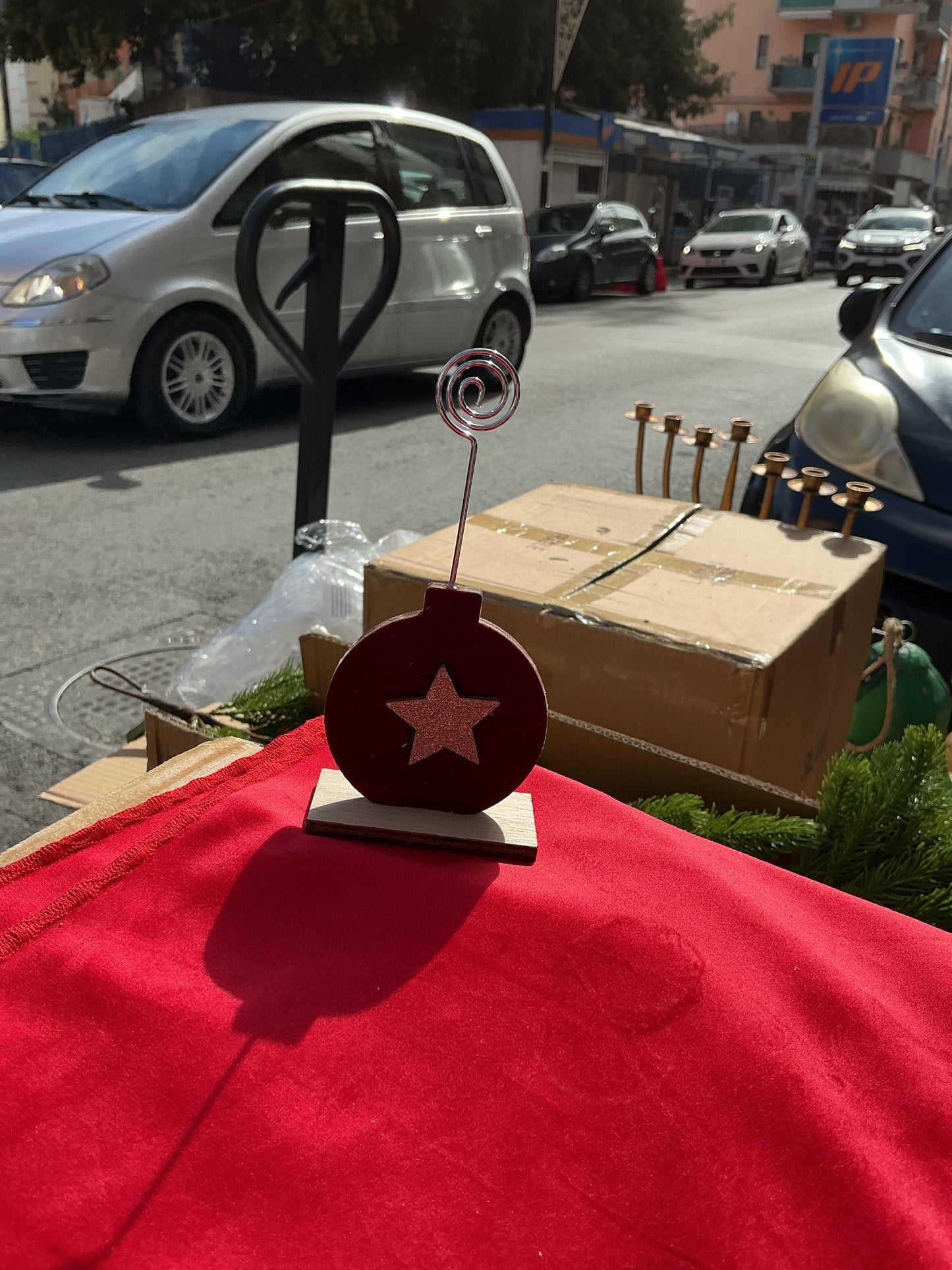 Set 4 Segnaposto in velluto