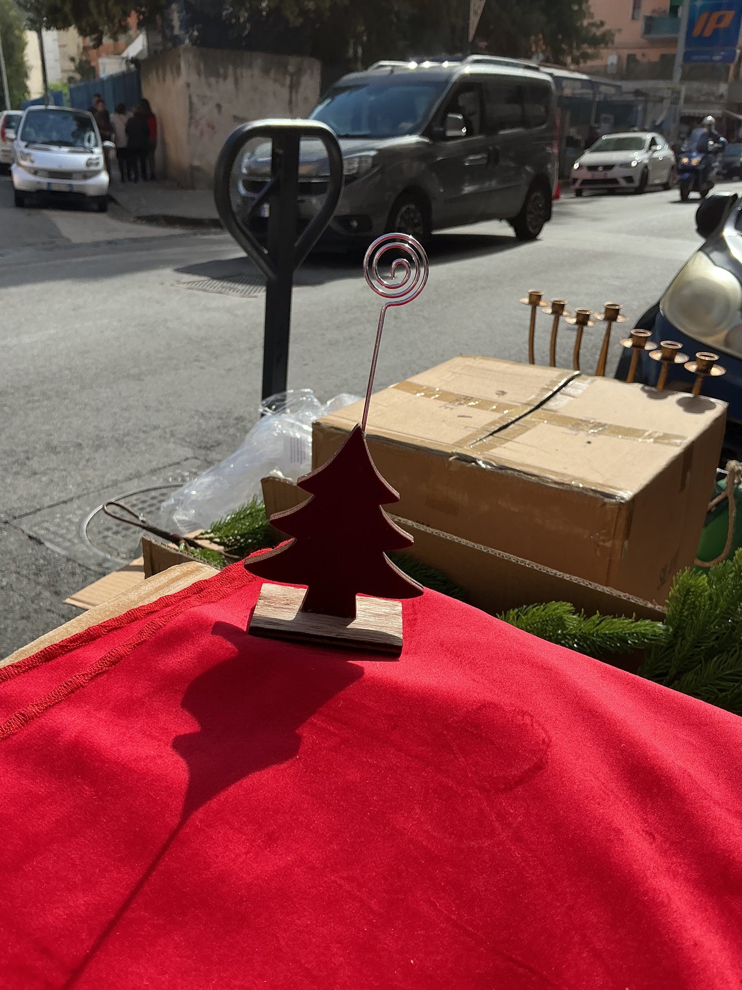 Set 4 Segnaposto in velluto