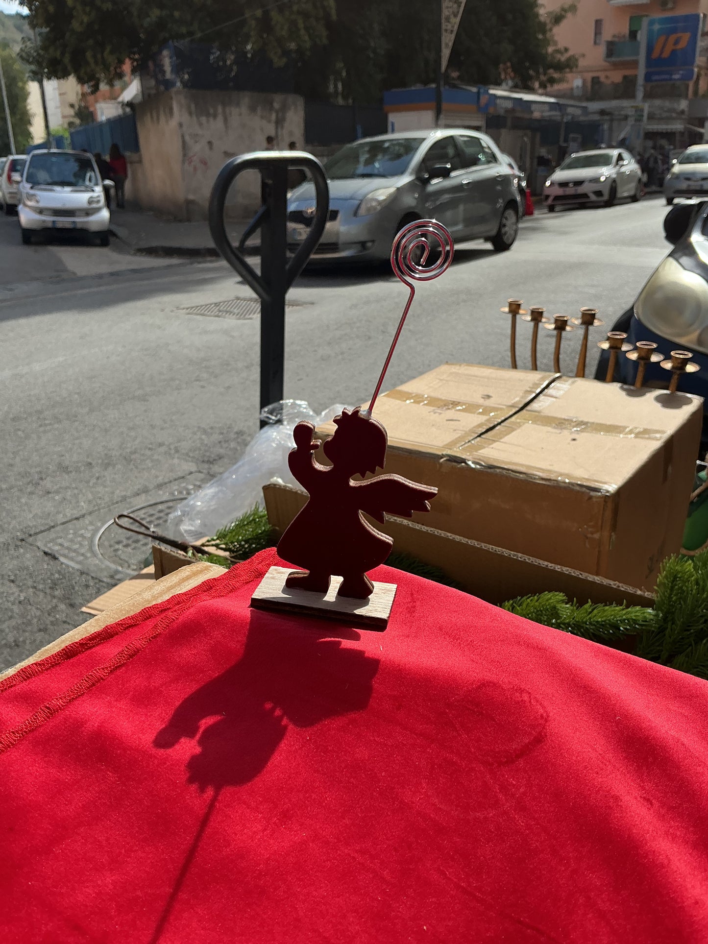 Set 4 Segnaposto in velluto