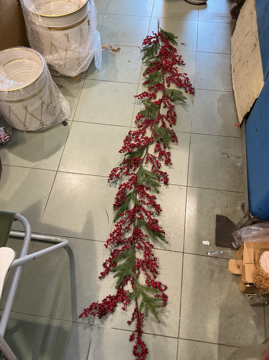 Tralcio pino e vischio