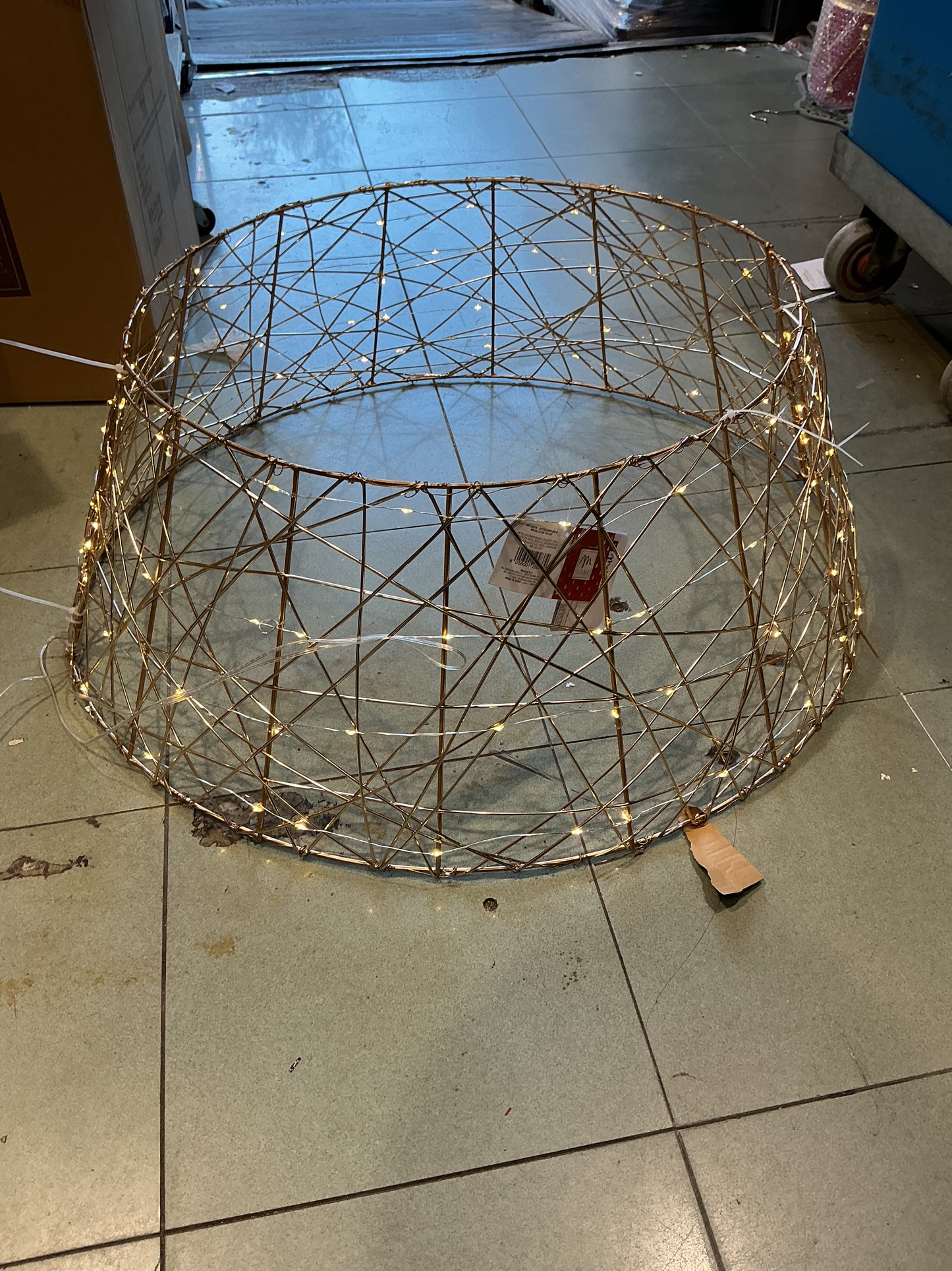 Copri base per albero con luci integrate