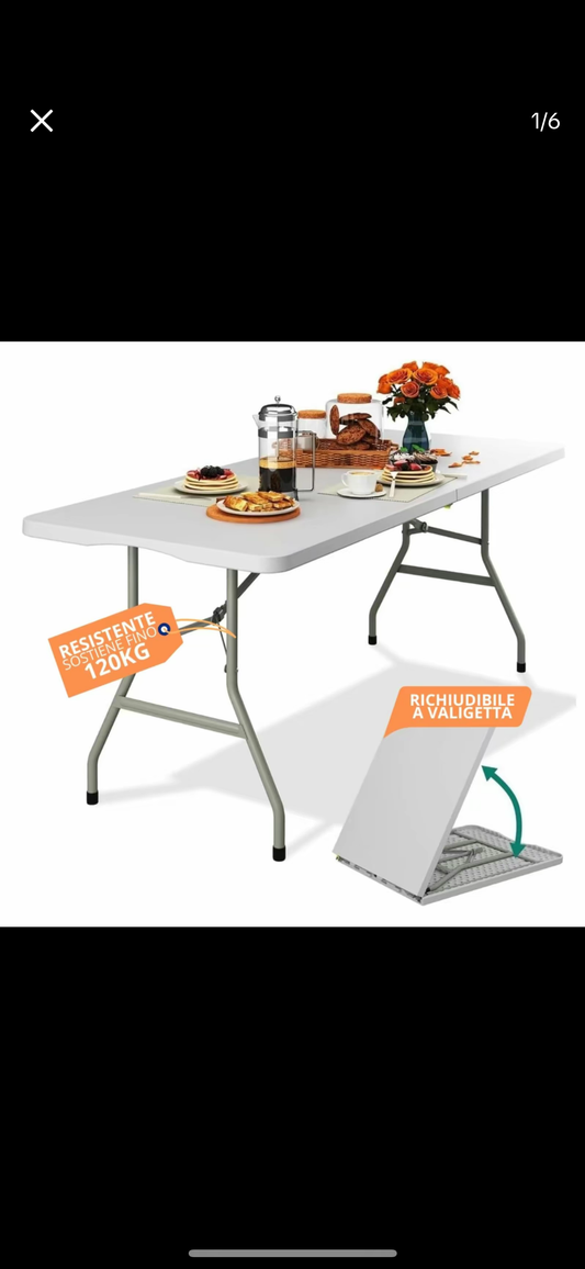 Tavolo richiudibile