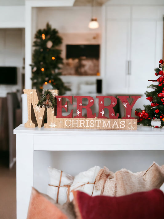 Scritta merry christmas