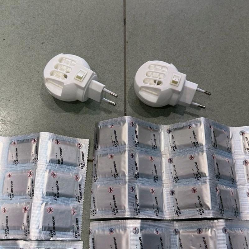 Set 2 spine e 120 piastrine per le zanzare