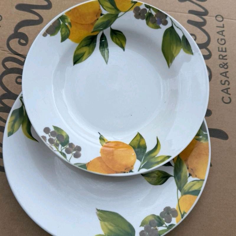 Set 12 pezzi di piatti