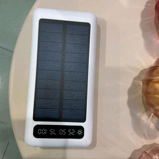 Power bank 58000 mAh voltage 5v ricarica solare con pannello