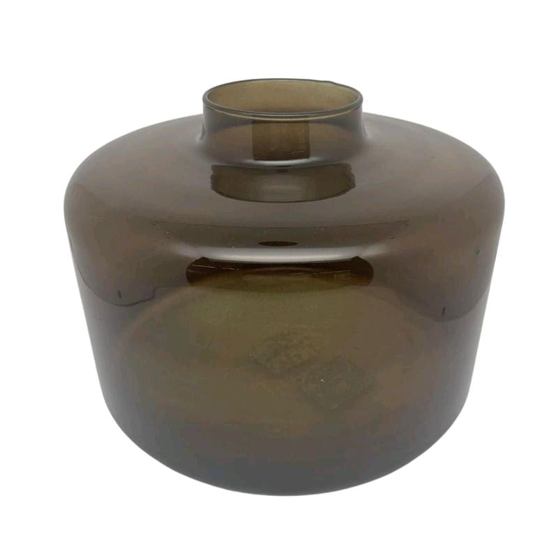 Vaso in vetro d27,8xh20 in 2 colorazioni