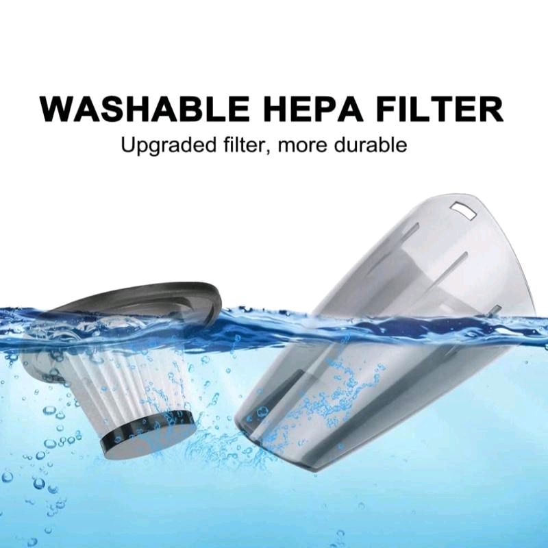 Aspirapolvere Senza Fili Auto Potente 120W 4.5k PA Umido e Secco 30 Minuti di Lavoro Aspirabriciole con Accessori Integrati