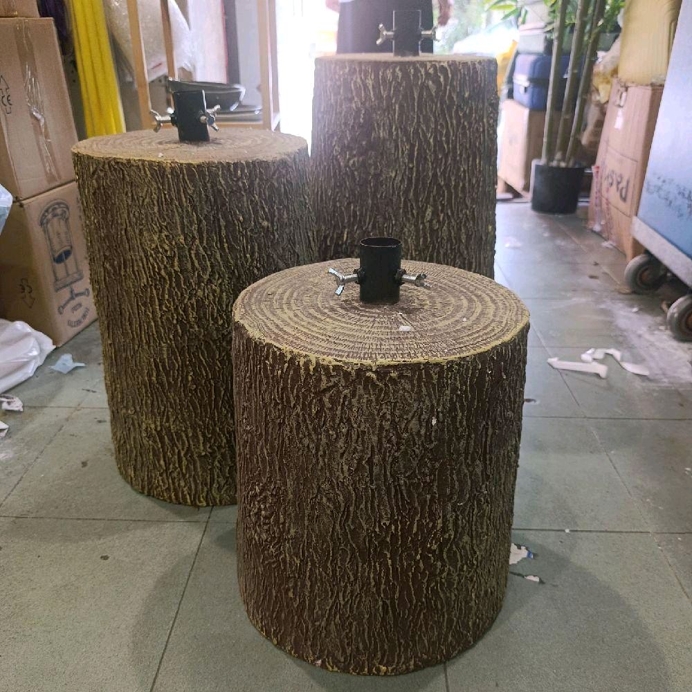 Tronco per decorare il tuo albero  compreso di tubo solo la parte tronco diametro sotto in tre dimensioni differenti