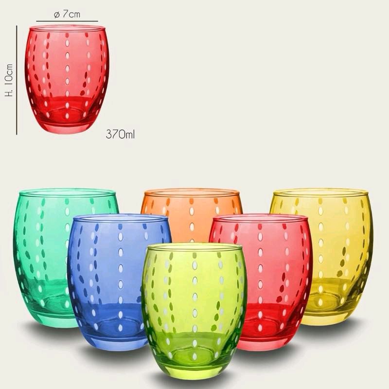 Set 6 bicchieri acqua