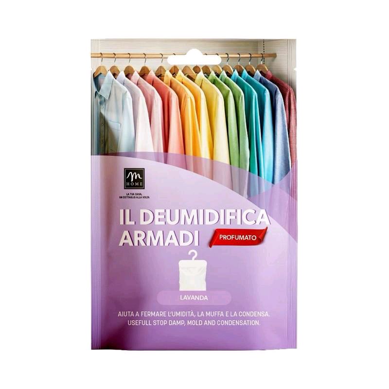 Set da 6 deumidifocatori per armadio