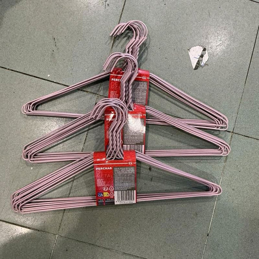 Set 30 grucce in metallo salvaspazio in 3 colorazioni