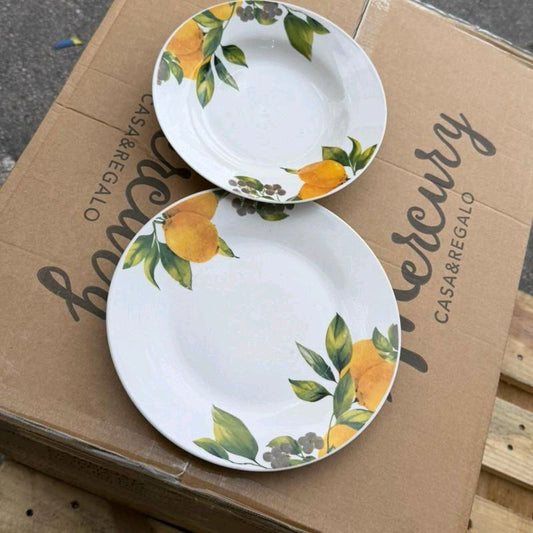 Set 12 pezzi di piatti