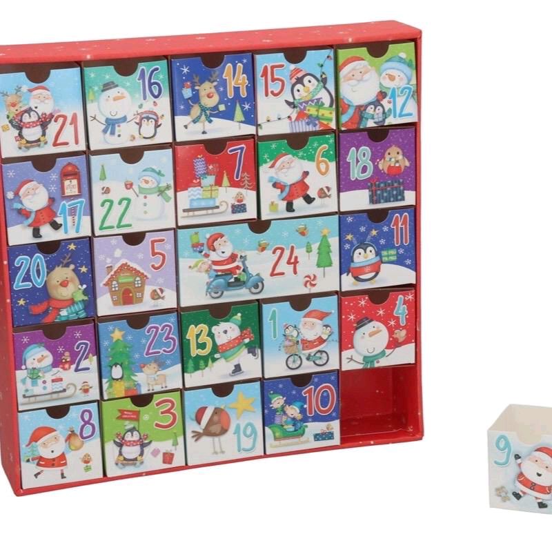 Calendario dell avvento in varie misure