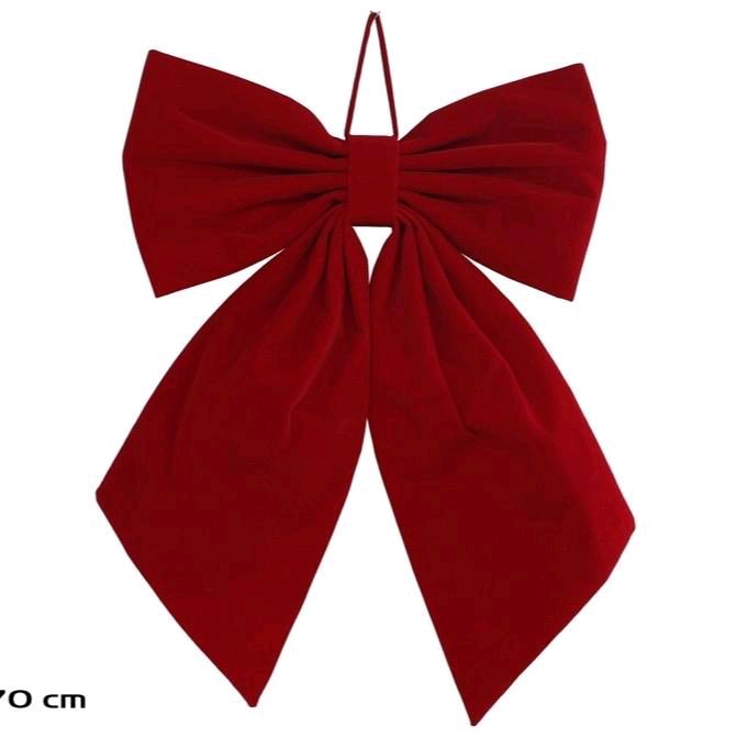 Fiocco in velluto in 3 misure 46x70;30x42;40x60
